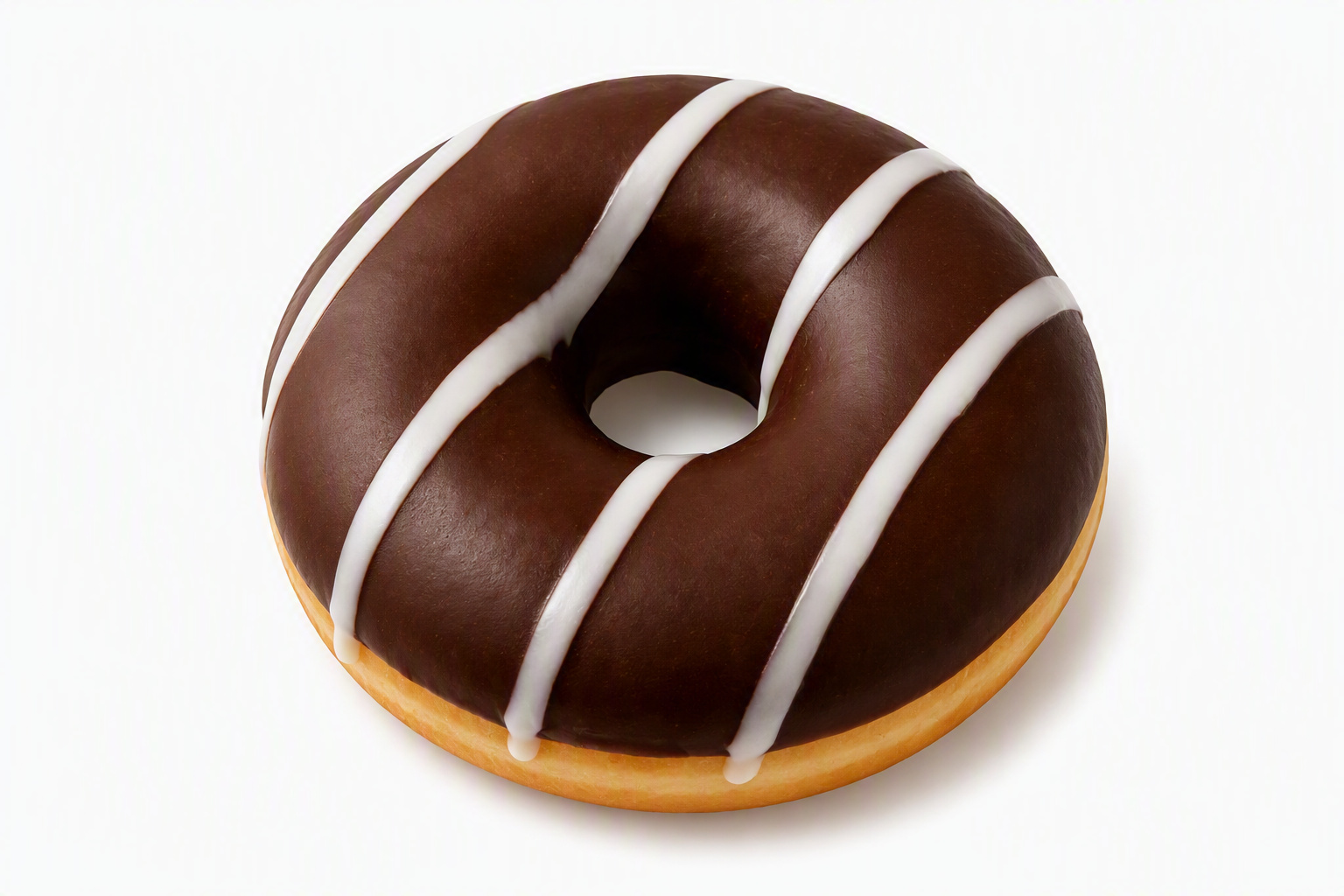Donut mit Nuss Nougat Füllung